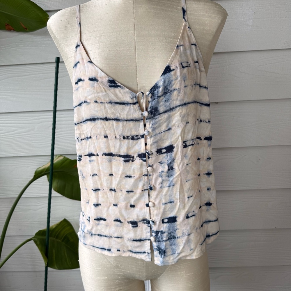 Sanctuary Essential Button Front Tank Multi Size S - Picture 2 of 7